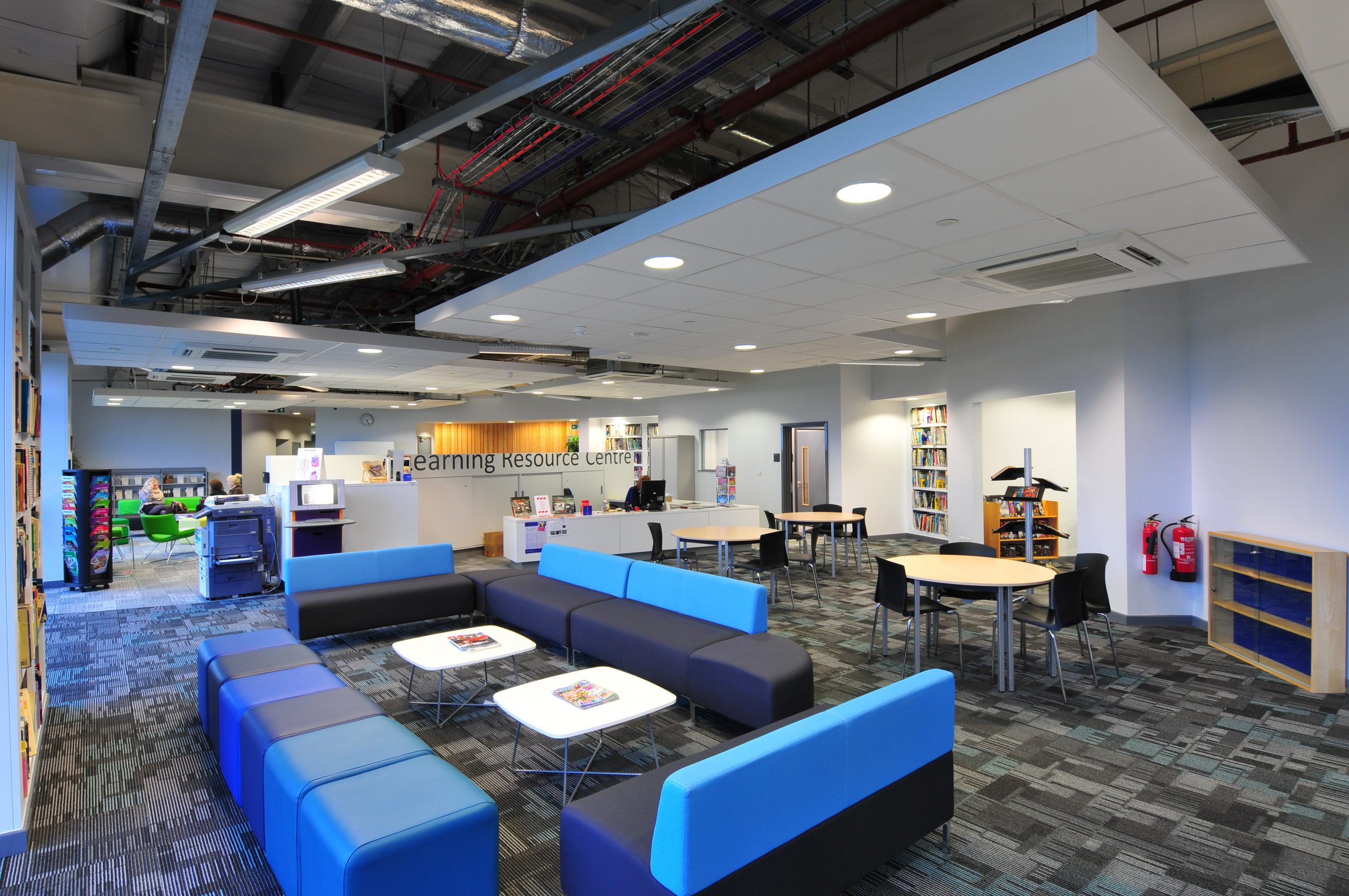 Zentia Ceiling Titles installed on Harton Academy