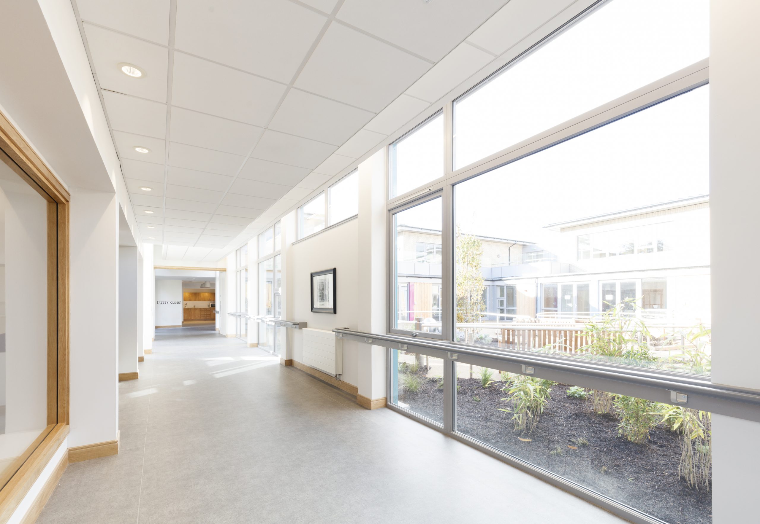 Zentia Ceiling Tiles and Systems install on Scottish War Blinded