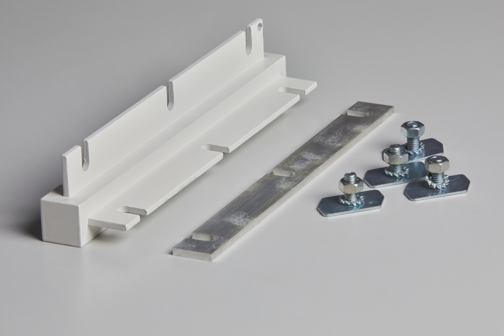 BPA337G Gridline Aluminium Profiles Corner post 200mm