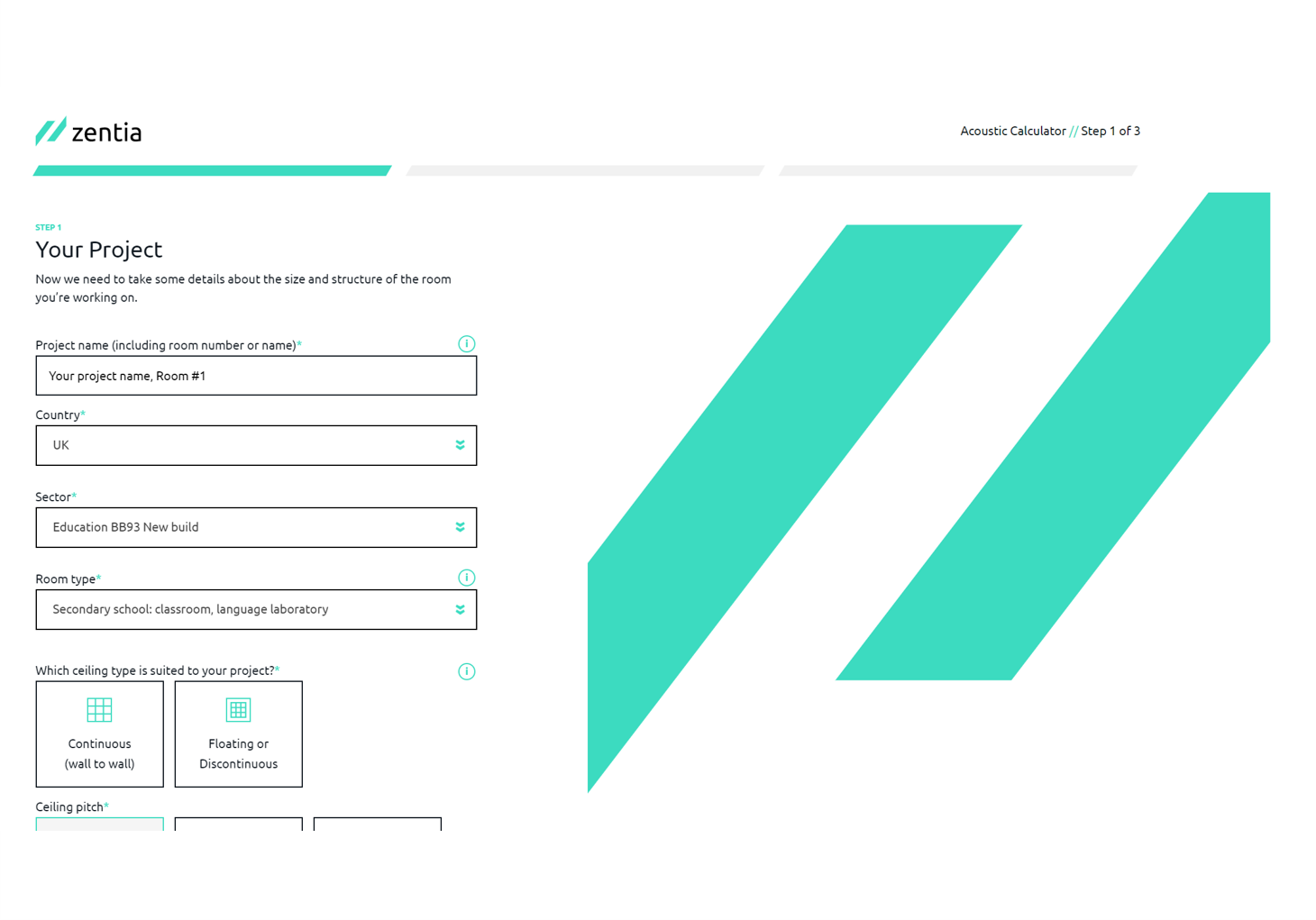 Room Acoustics Calculator Zentia