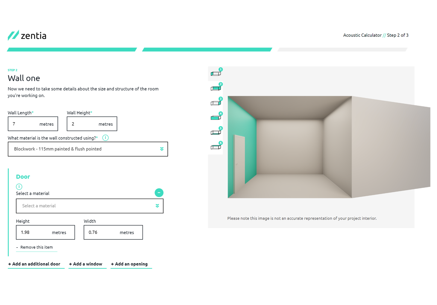 Room Acoustics Calculator Zentia