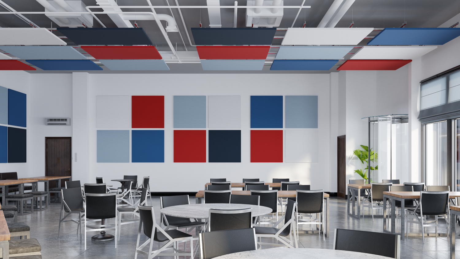Sound Absorbing Acoustic Ceiling Tiles