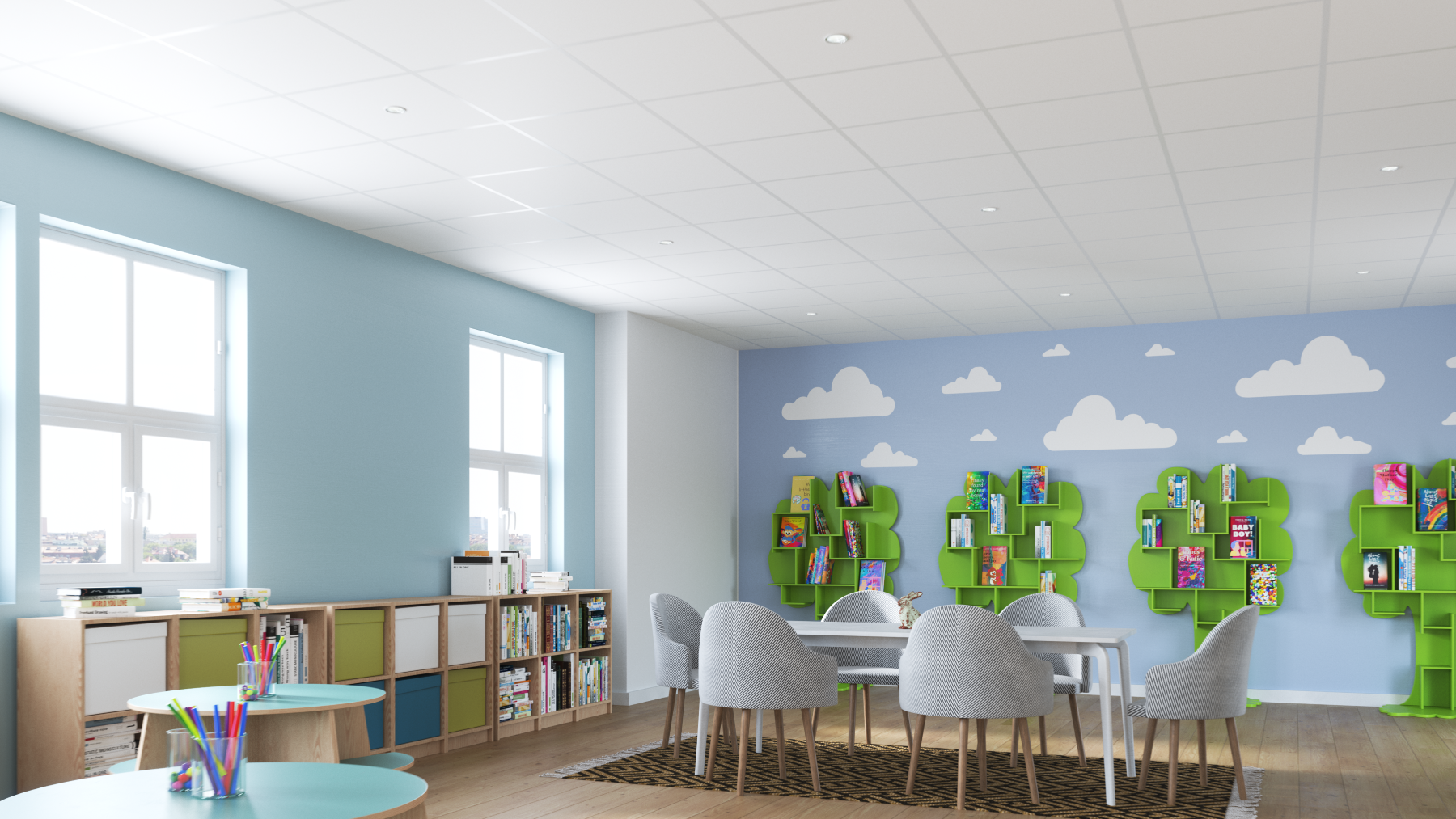 Zentia Ceiling Tile Oplia hA+ SEN