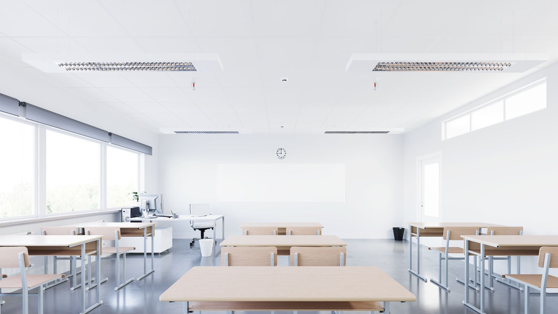 What are suspended ceilings?