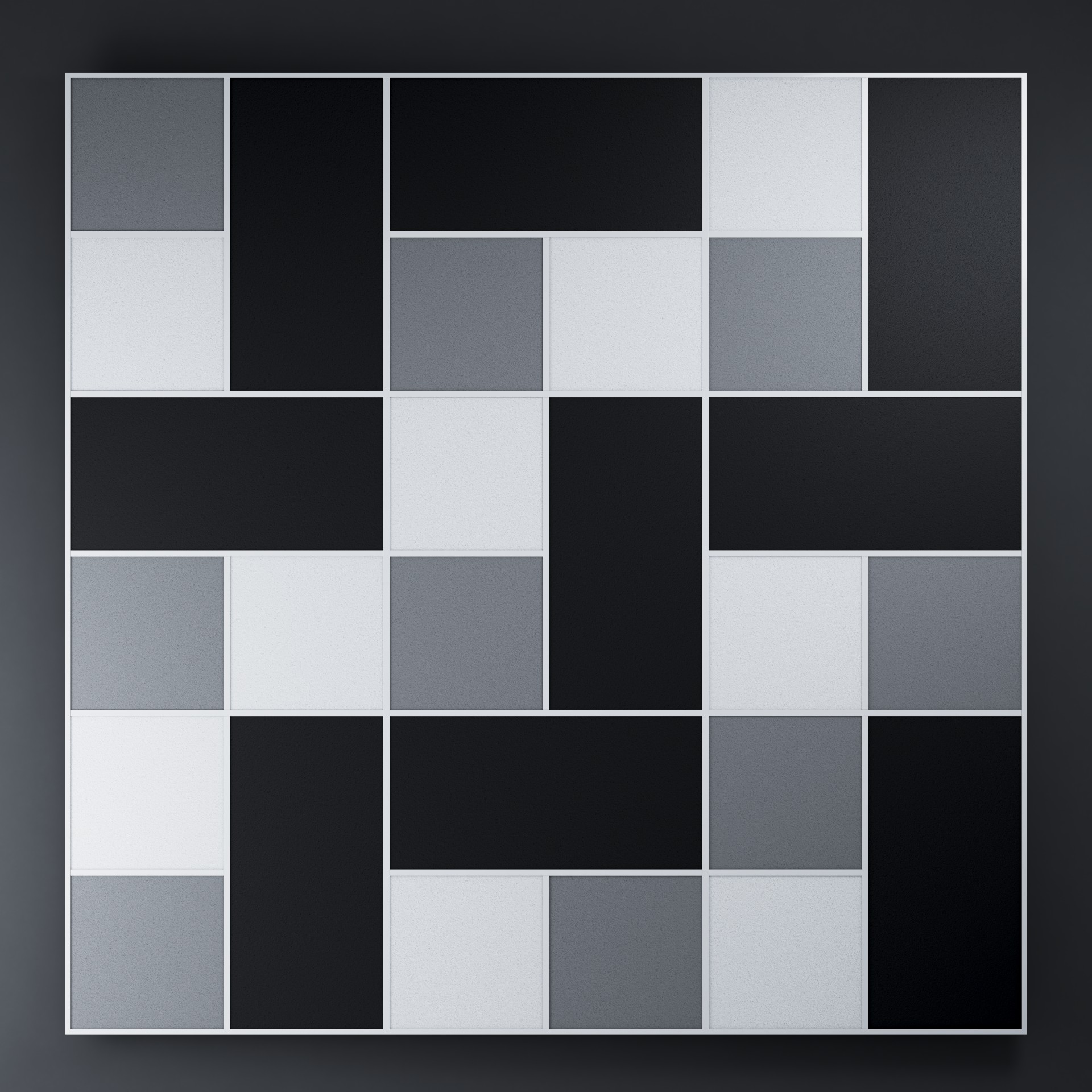 Zentia Nexus Layouts - Array - Colour Tiles Example