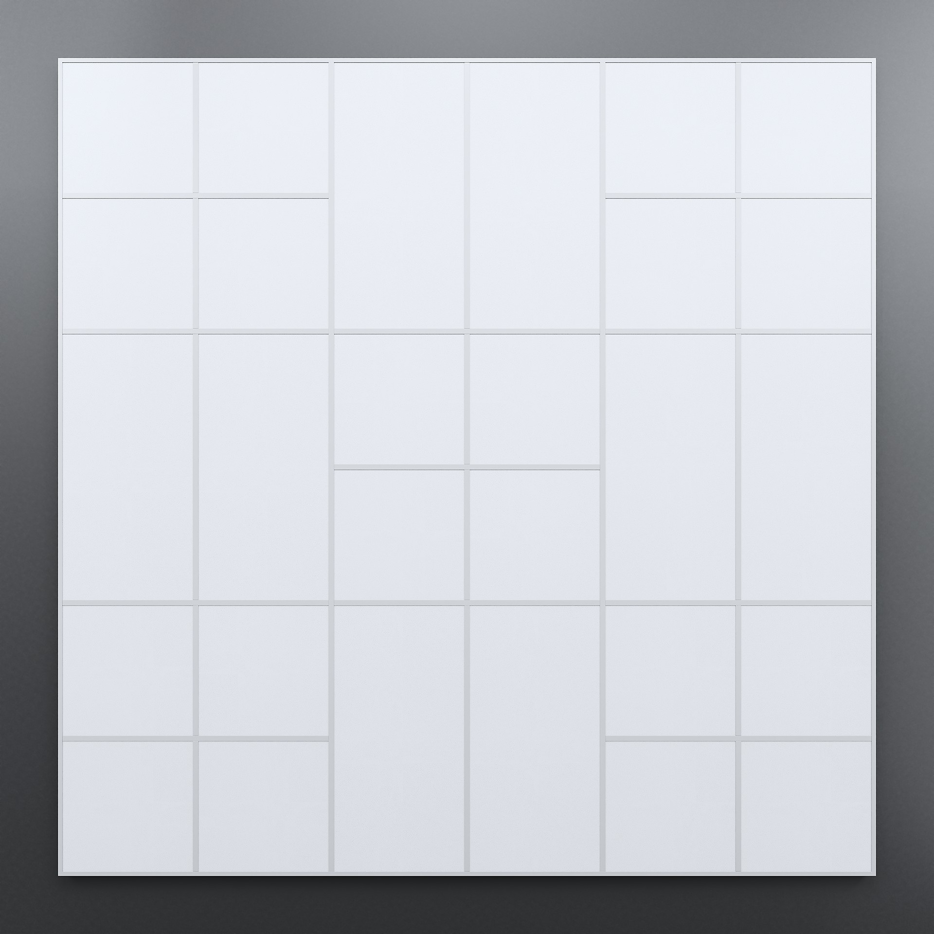 Zentia Nexus Layouts - Berg - White Tiles Example