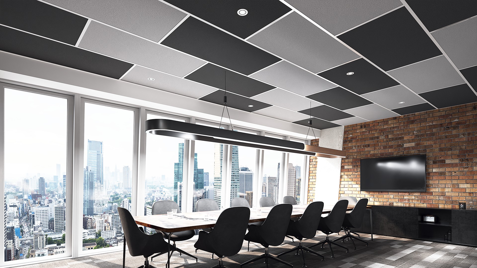 Zentia Nexus Layouts - Step - Colour Tiles