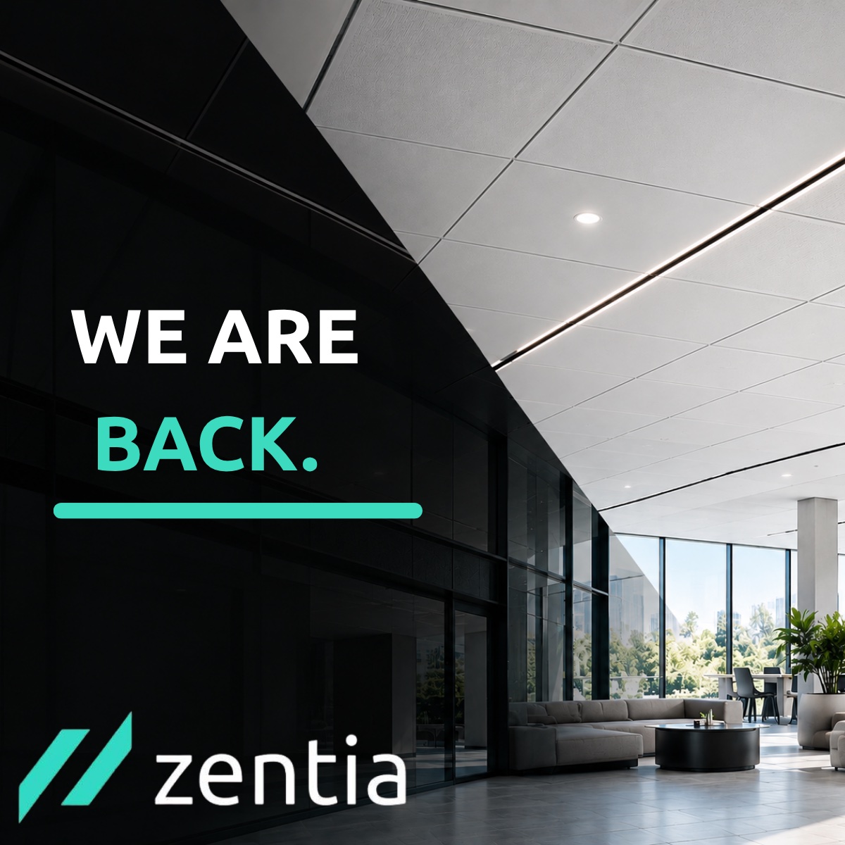 Zentia — We are back