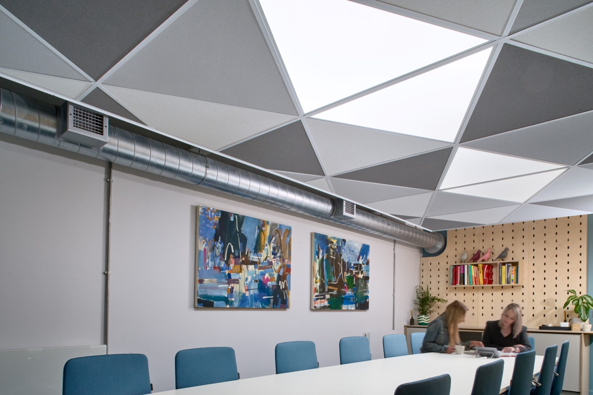 Zentia Ceiling Tile Oplia Triangle MSS Case Study 01