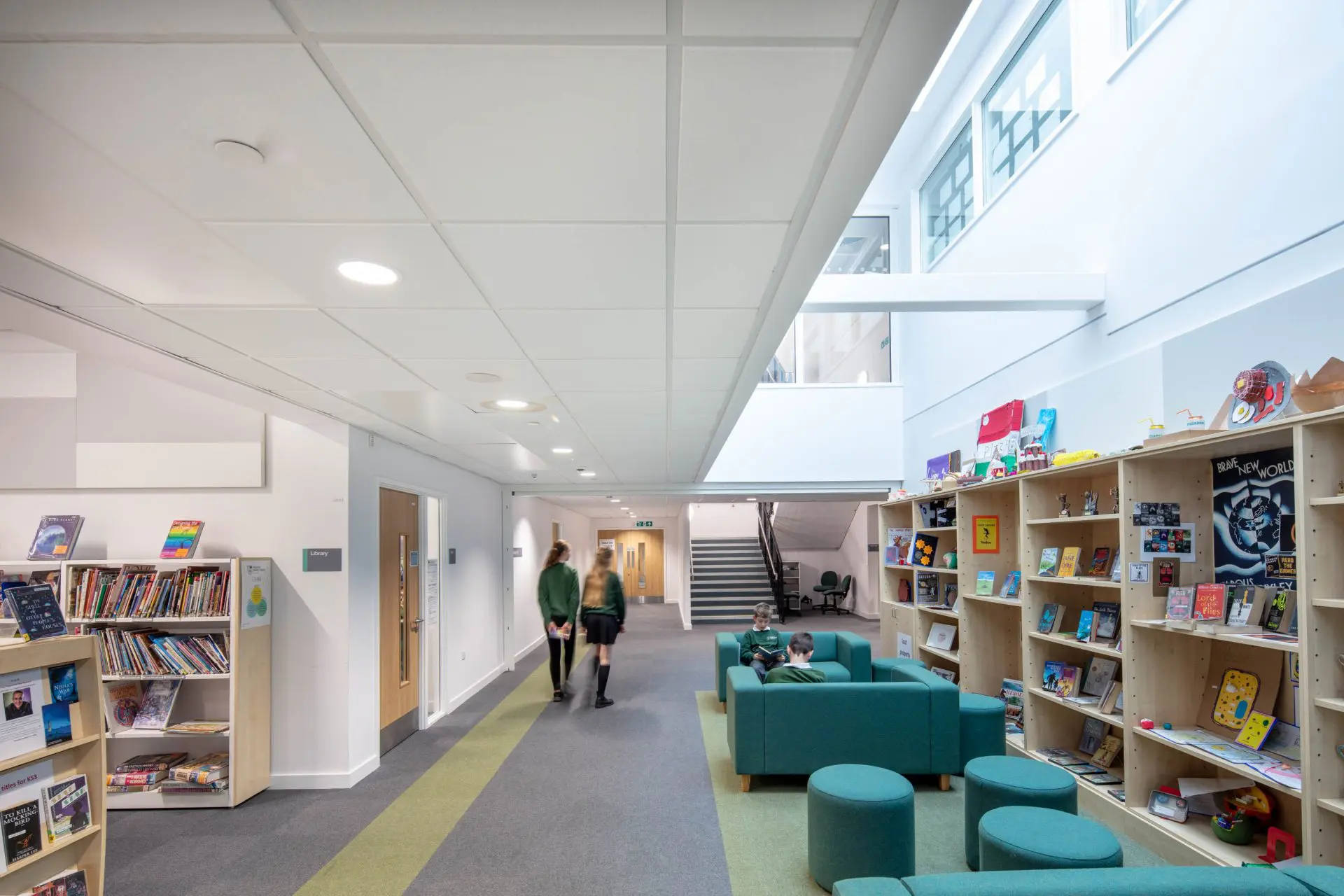 Learn how to specify ceilings for schools